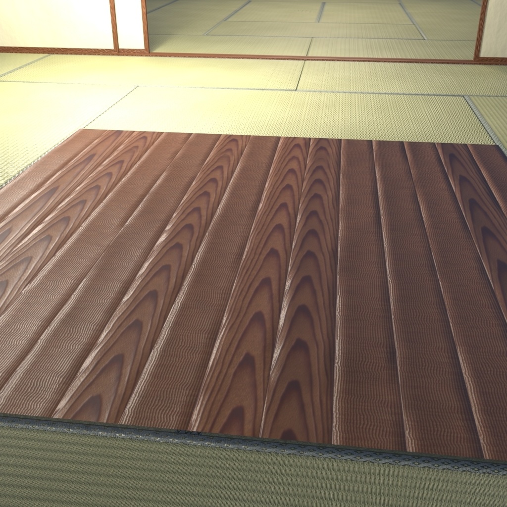 【無料配布/free】🔴JapaneseTexture/日本テクスチャ(瓦・畳・網代・簾・土壁・和紙・木目・葺き系統など)