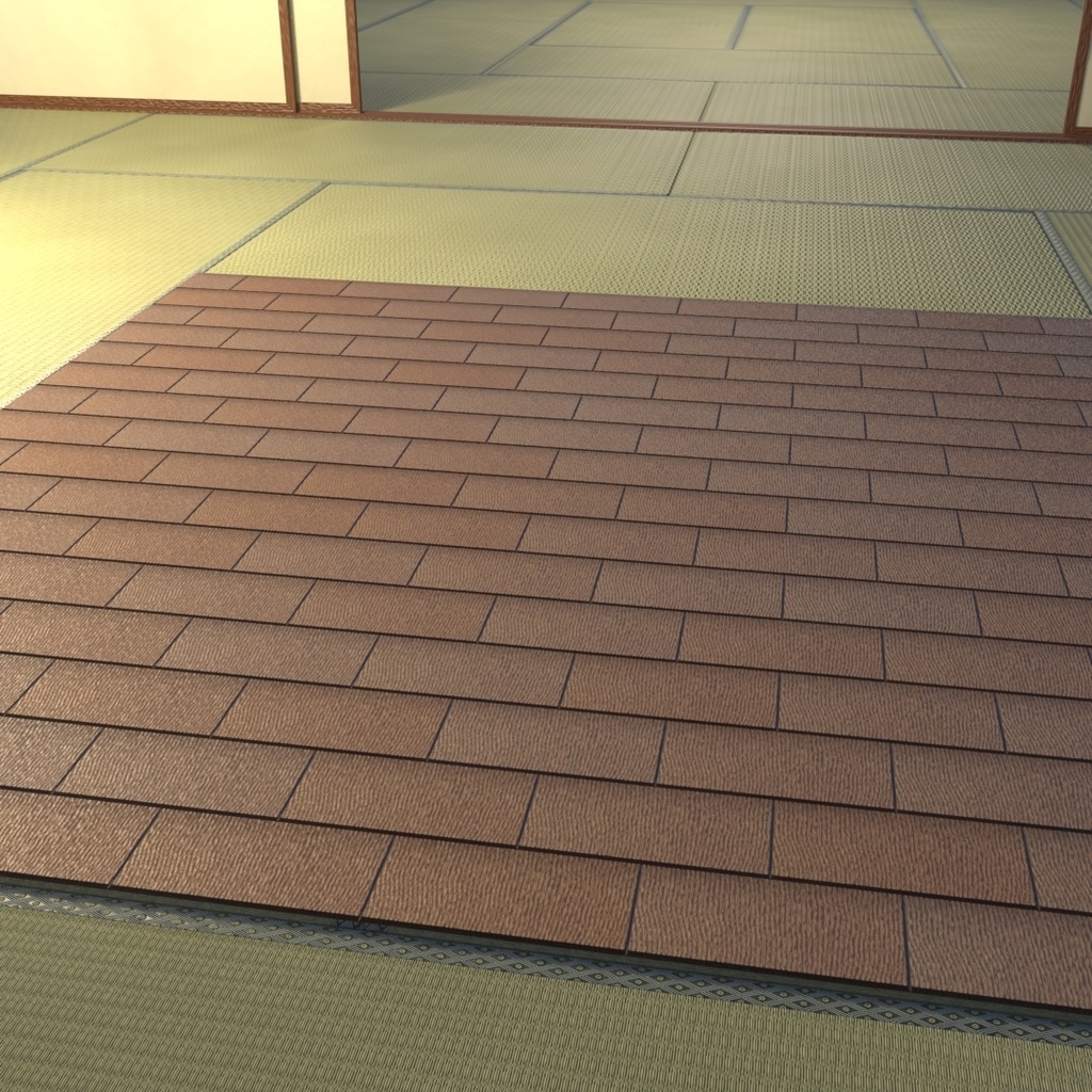 【無料配布/free】🔴JapaneseTexture/日本テクスチャ(瓦・畳・網代・簾・土壁・和紙・木目・葺き系統など)