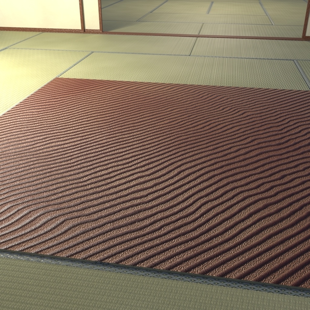 【無料配布/free】🔴JapaneseTexture/日本テクスチャ(瓦・畳・網代・簾・土壁・和紙・木目・葺き系統など)