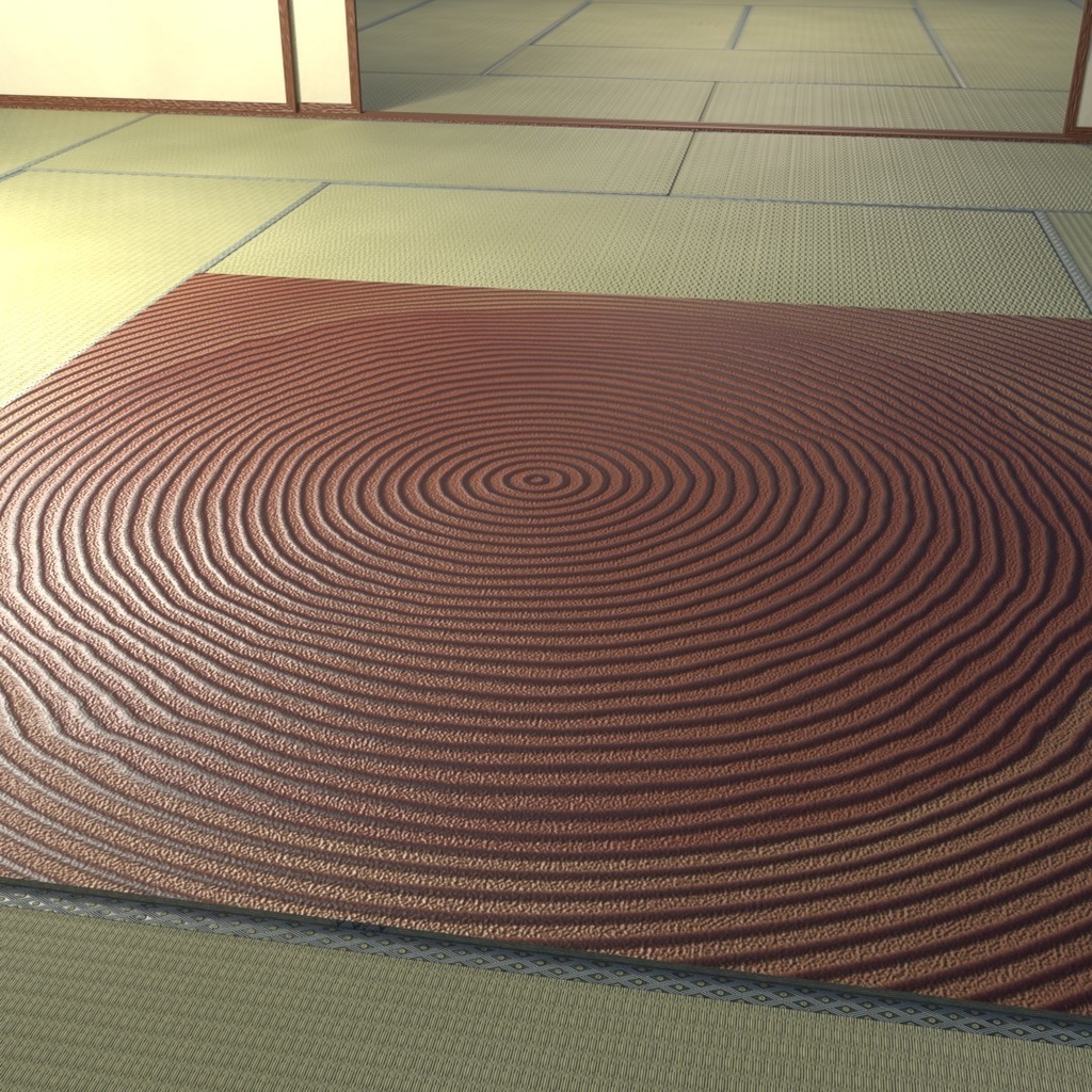 【無料配布/free】🔴JapaneseTexture/日本テクスチャ(瓦・畳・網代・簾・土壁・和紙・木目・葺き系統など)