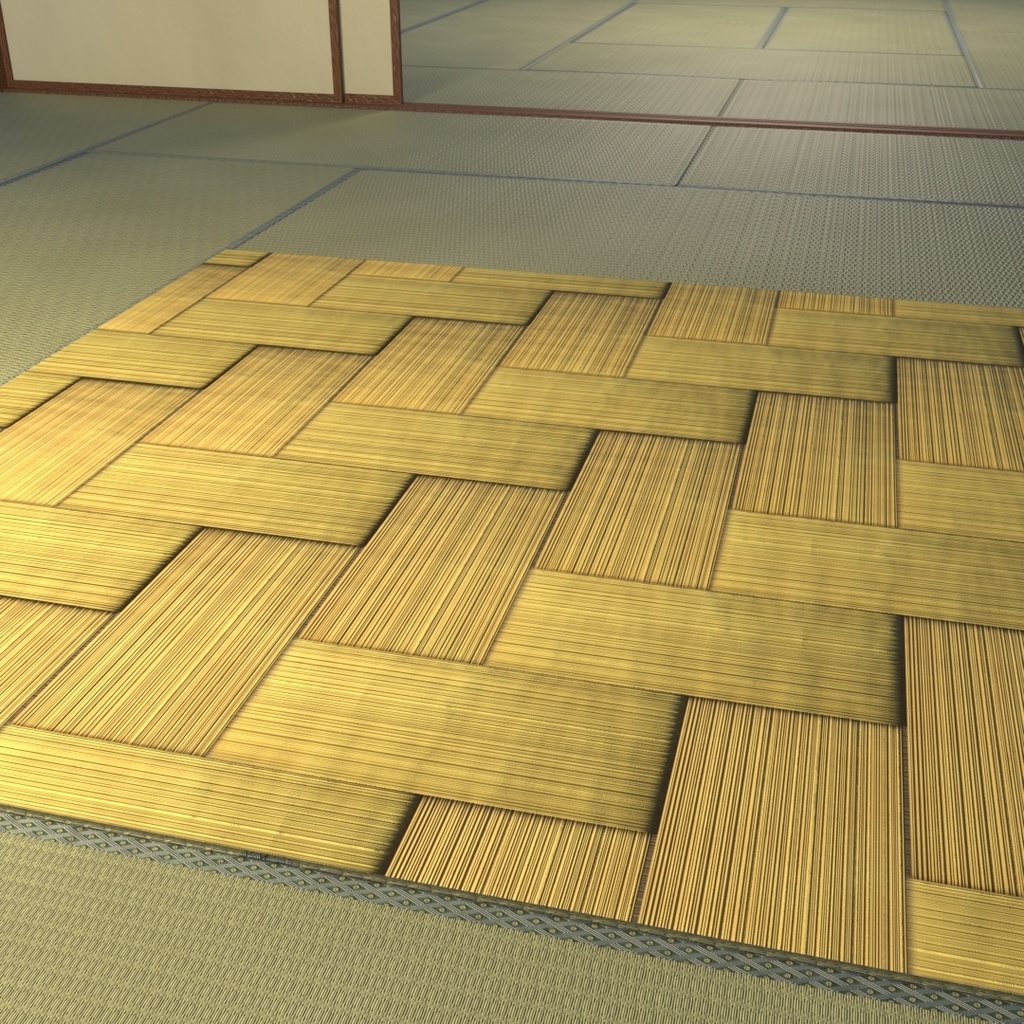 【無料配布/free】🔴JapaneseTexture/日本テクスチャ(瓦・畳・網代・簾・土壁・和紙・木目・葺き系統など)