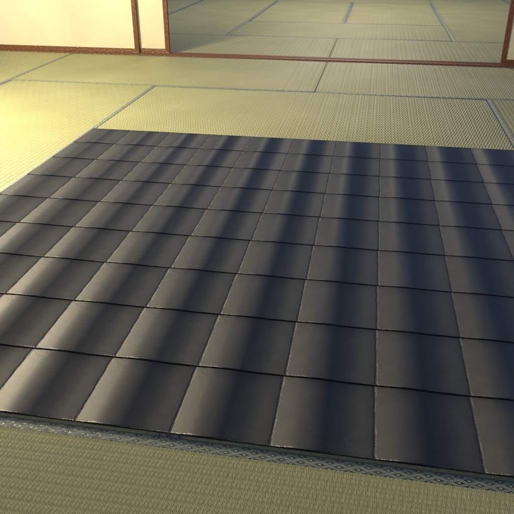 【無料配布/free】🔴JapaneseTexture/日本テクスチャ(瓦・畳・網代・簾・土壁・和紙・木目・葺き系統など)