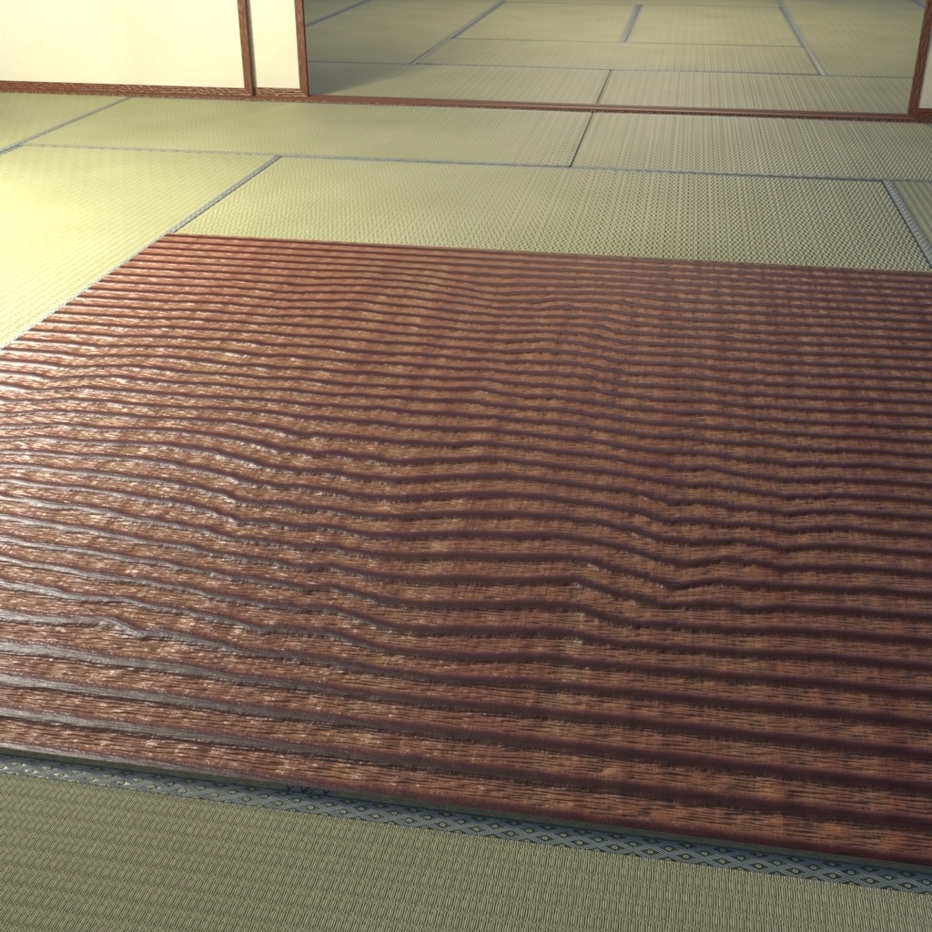 【無料配布/free】🔴JapaneseTexture/日本テクスチャ(瓦・畳・網代・簾・土壁・和紙・木目・葺き系統など)
