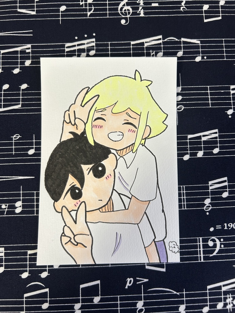 人力ポストカード