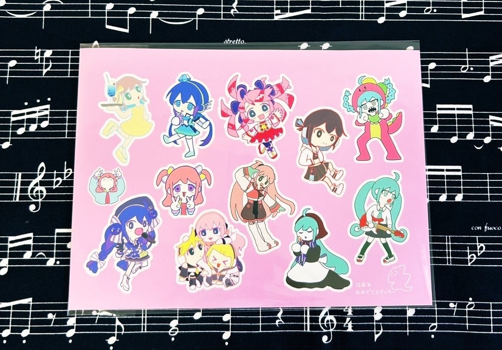 ボカロステッカー Vocaloid Stickers VOCALOID贴纸