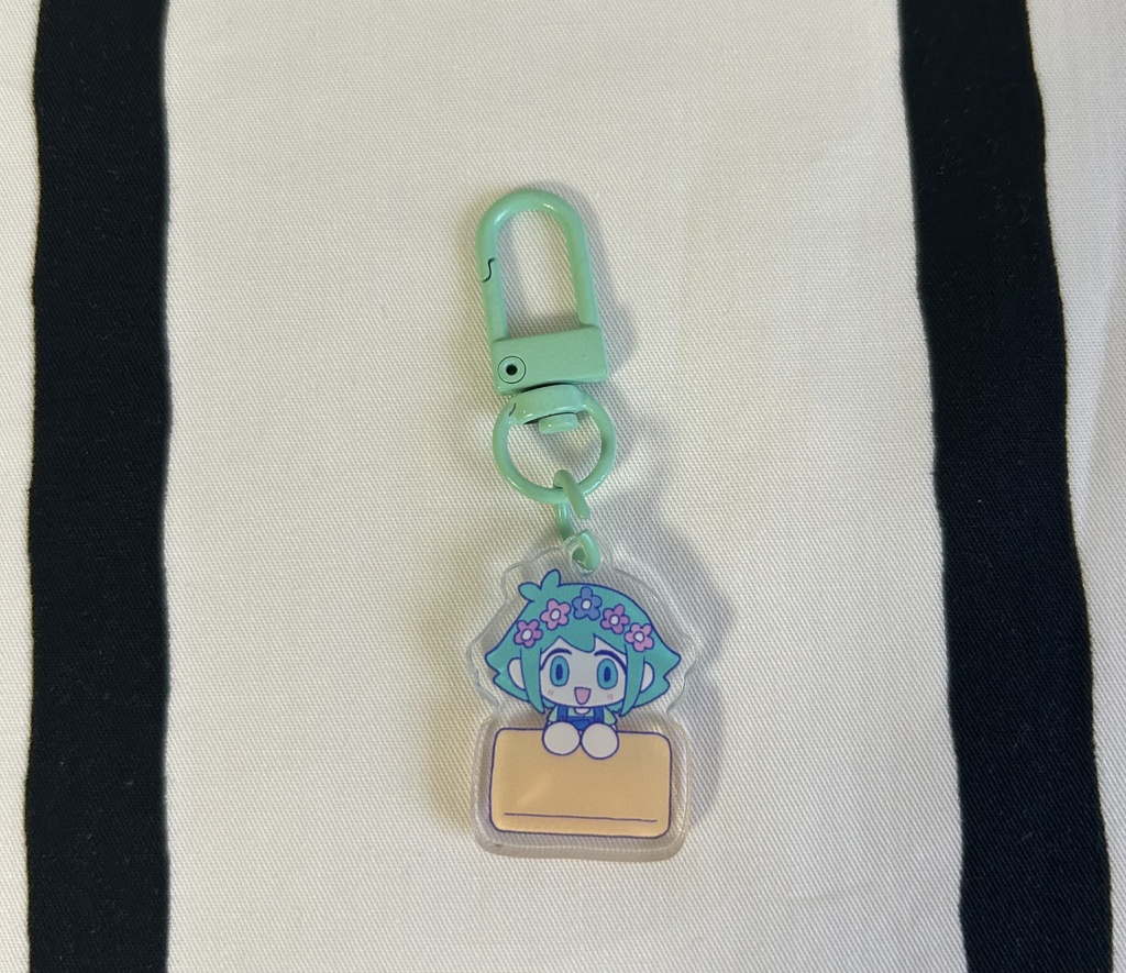 めじるしアクキー(バジル)