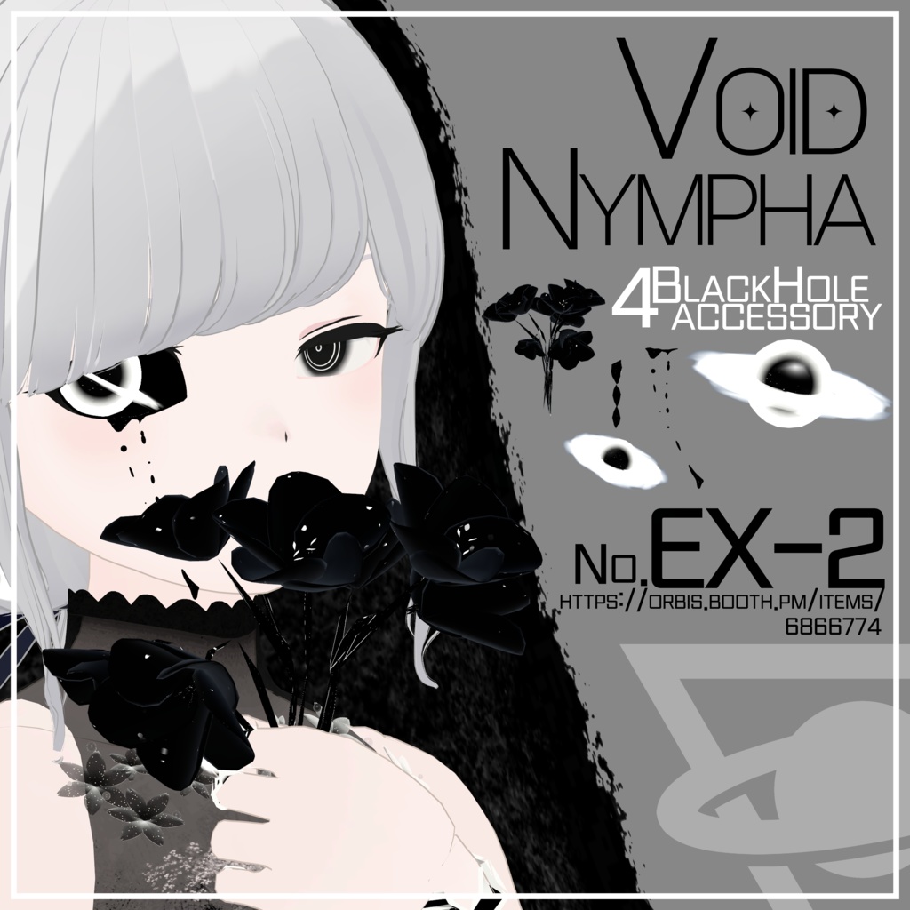 [Void_Nympha] BlackHole / Void Accessorie Set [空虚の花嫁]