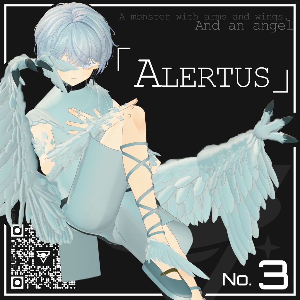 [ Alertus ] Angel / Monster  [腕と翼を持つ怪異] [+Head]