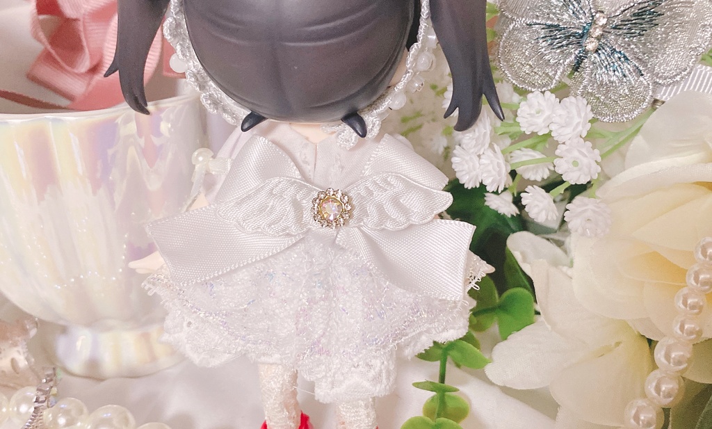 ♡white angel dress♡