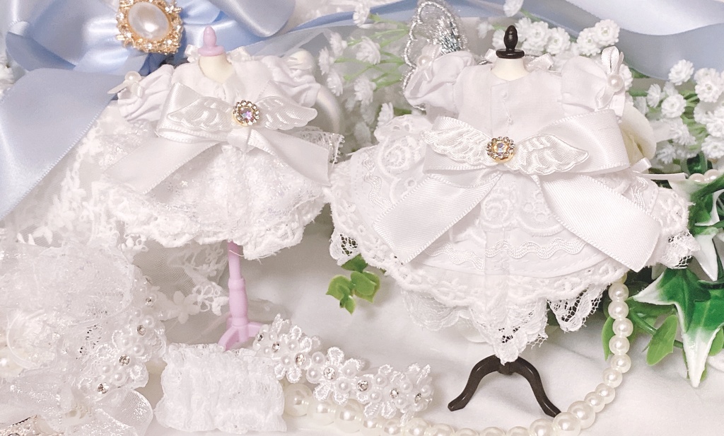 ♡white angel dress♡