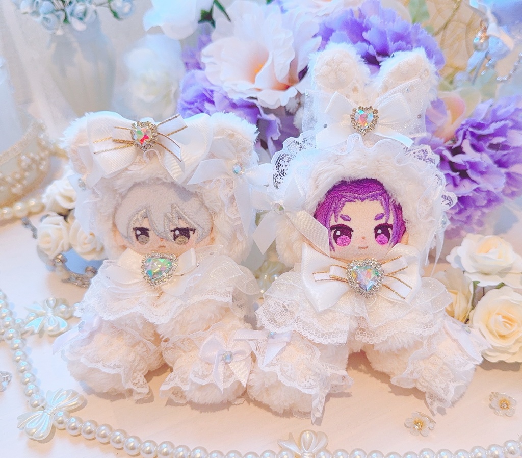 【ほわぬいサイズ】Étoile and Lune