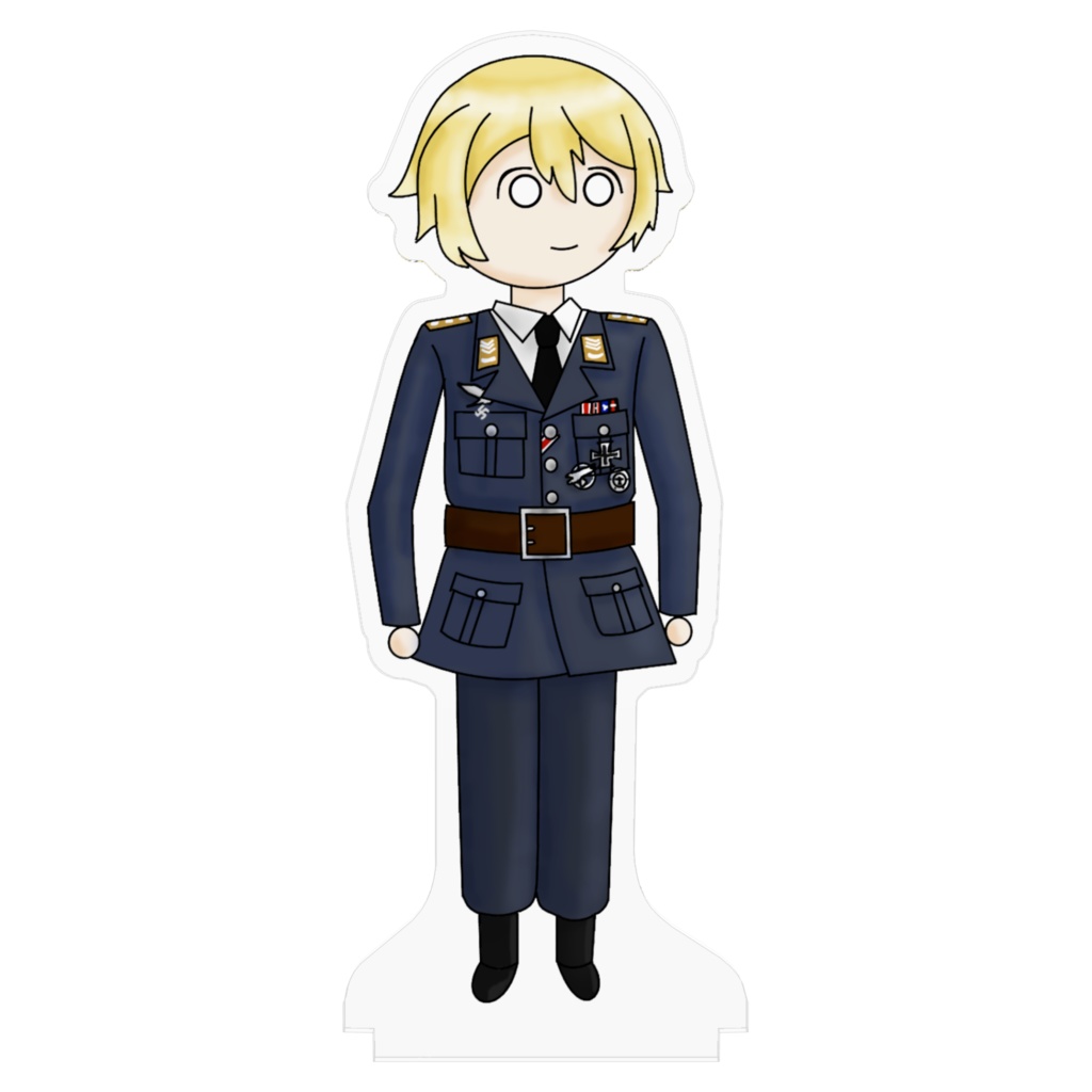 ルーデルくんアクリルフィギュア