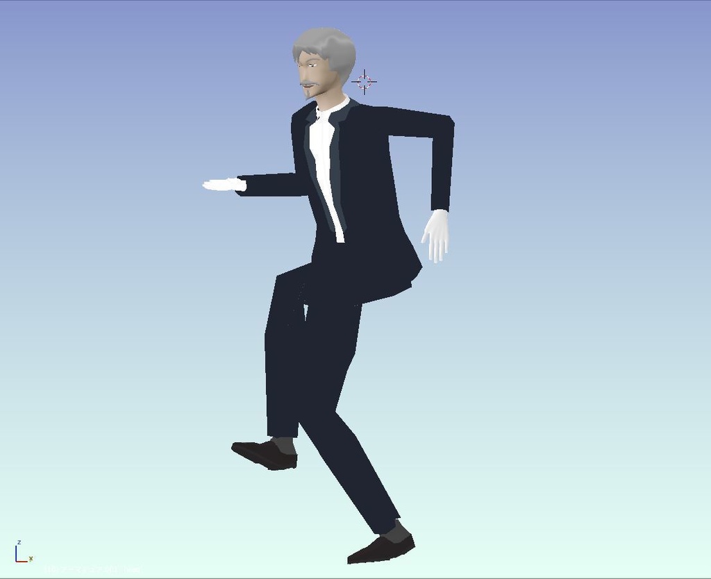 オリジナル3Dモデル「VR大好きおじさん2」