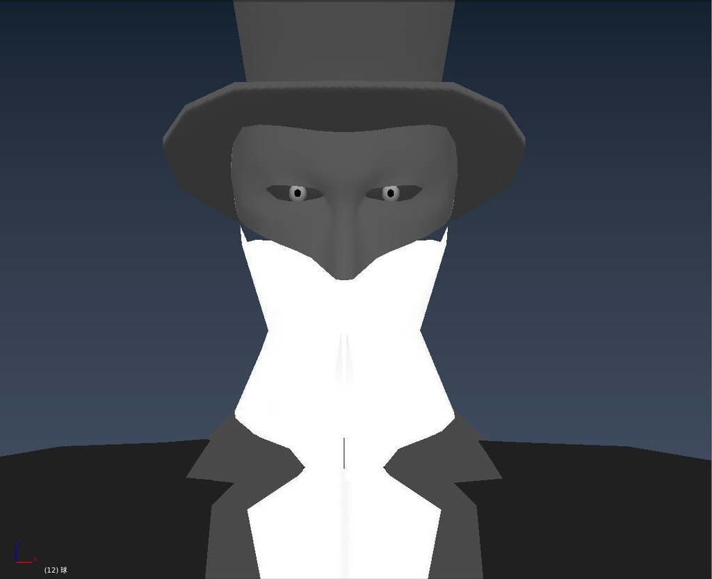 オリジナル3Dモデル「VR大好きおじさん3(ハロウィン)」