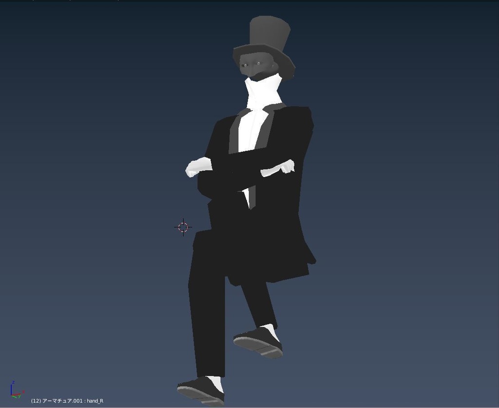 オリジナル3Dモデル「VR大好きおじさん3(ハロウィン)」