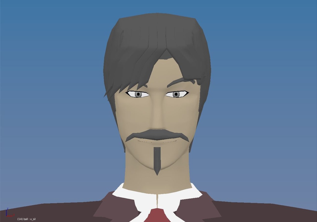 オリジナル3Dモデル「VR大好きおじさん4」