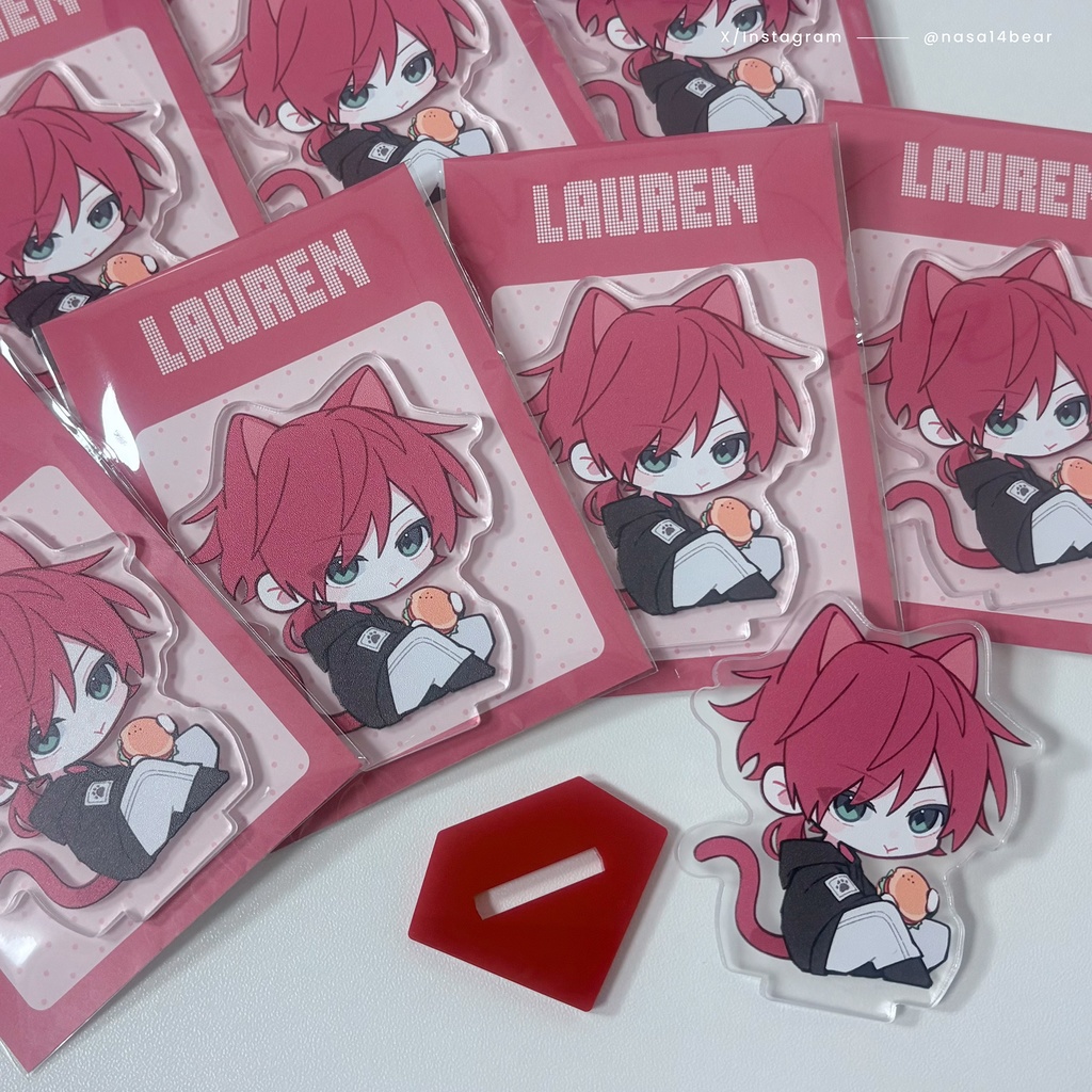 【＃にじそうさく11】ミニアクリルスタンド ローレン・イロアス