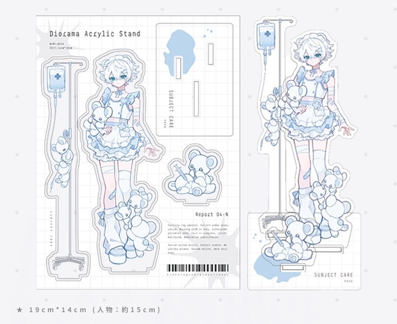 フレーム付きジオラマアクリルスタンド