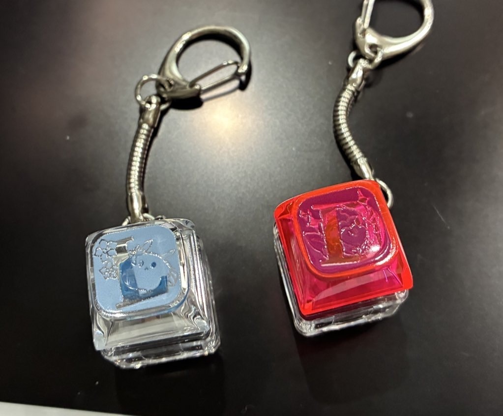キーボード型キーホルダー