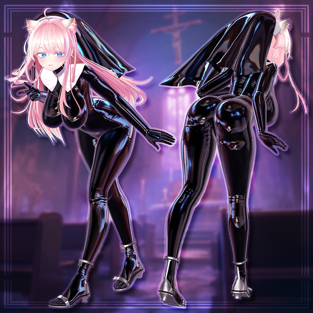 ❤️Latex Nun❤️6Avatar対応