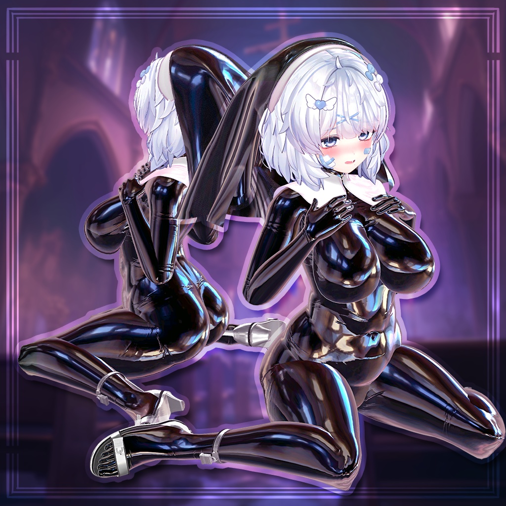 ❤️Latex Nun❤️7Avatar対応