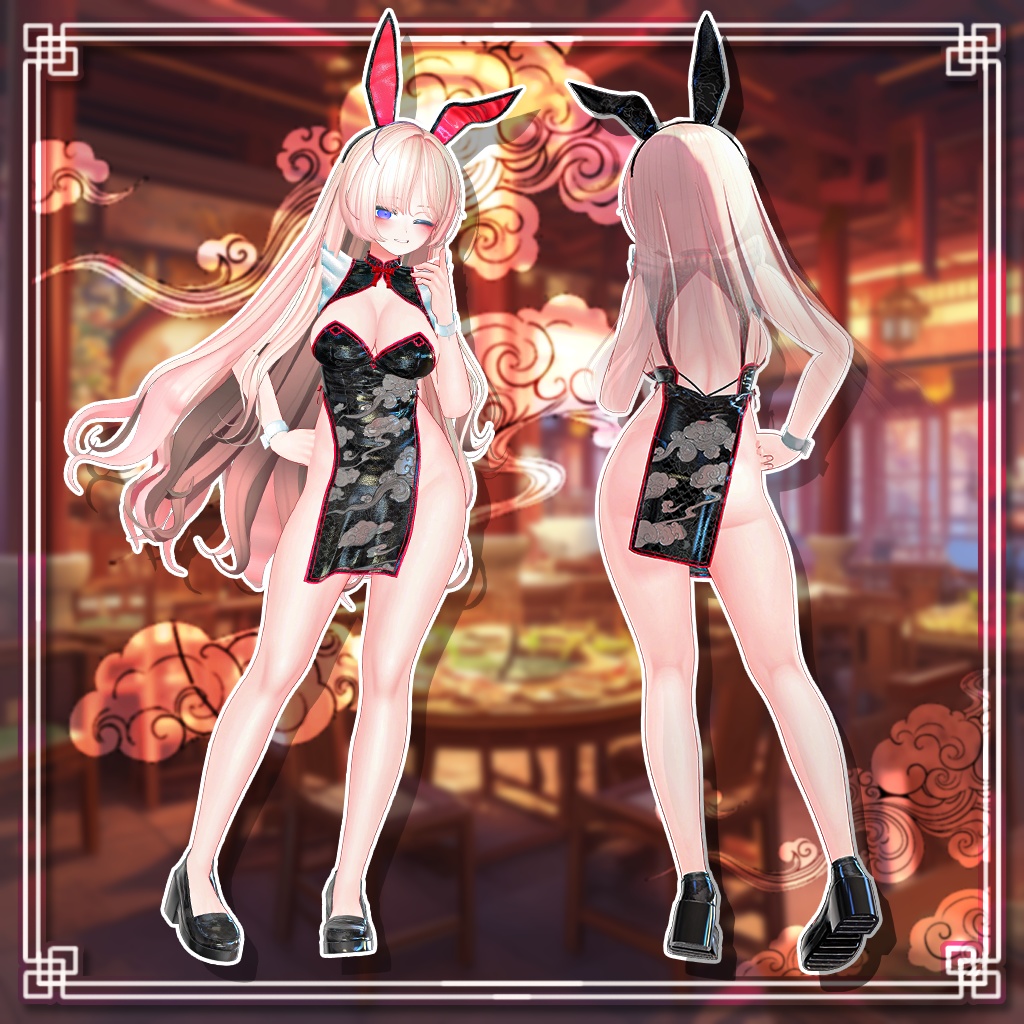 ❤️Bunny China Dress❤️3Avatar対応