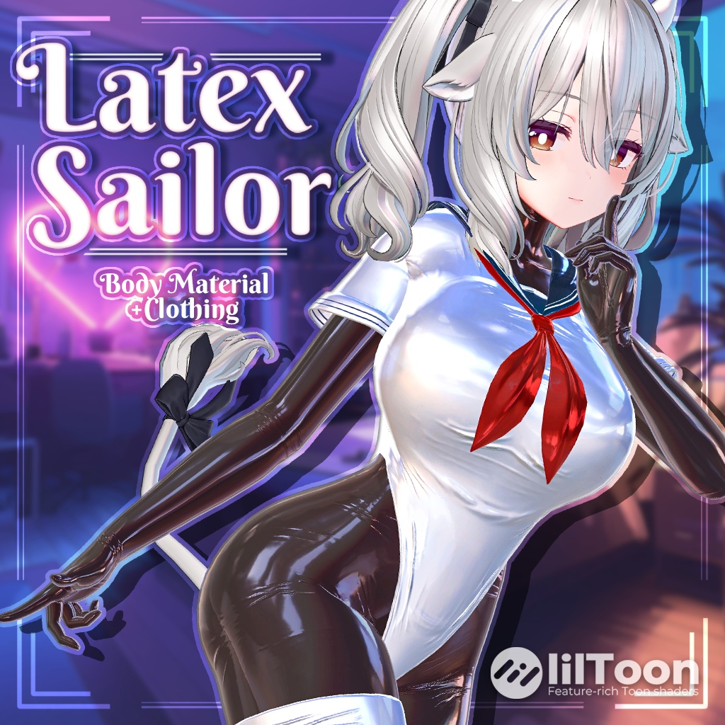 ❤️Latex Sailor❤️3Avatar対応