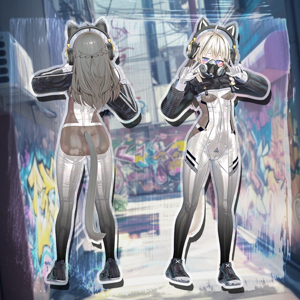 ✨ ON SALE!🎉🛍️ Toxic cat✨💖 3体アバター対応 💖✨