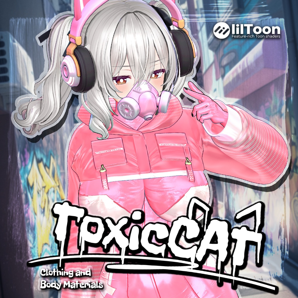 ✨ ON SALE!🎉🛍️ Toxic cat✨💖 3体アバター対応 💖✨