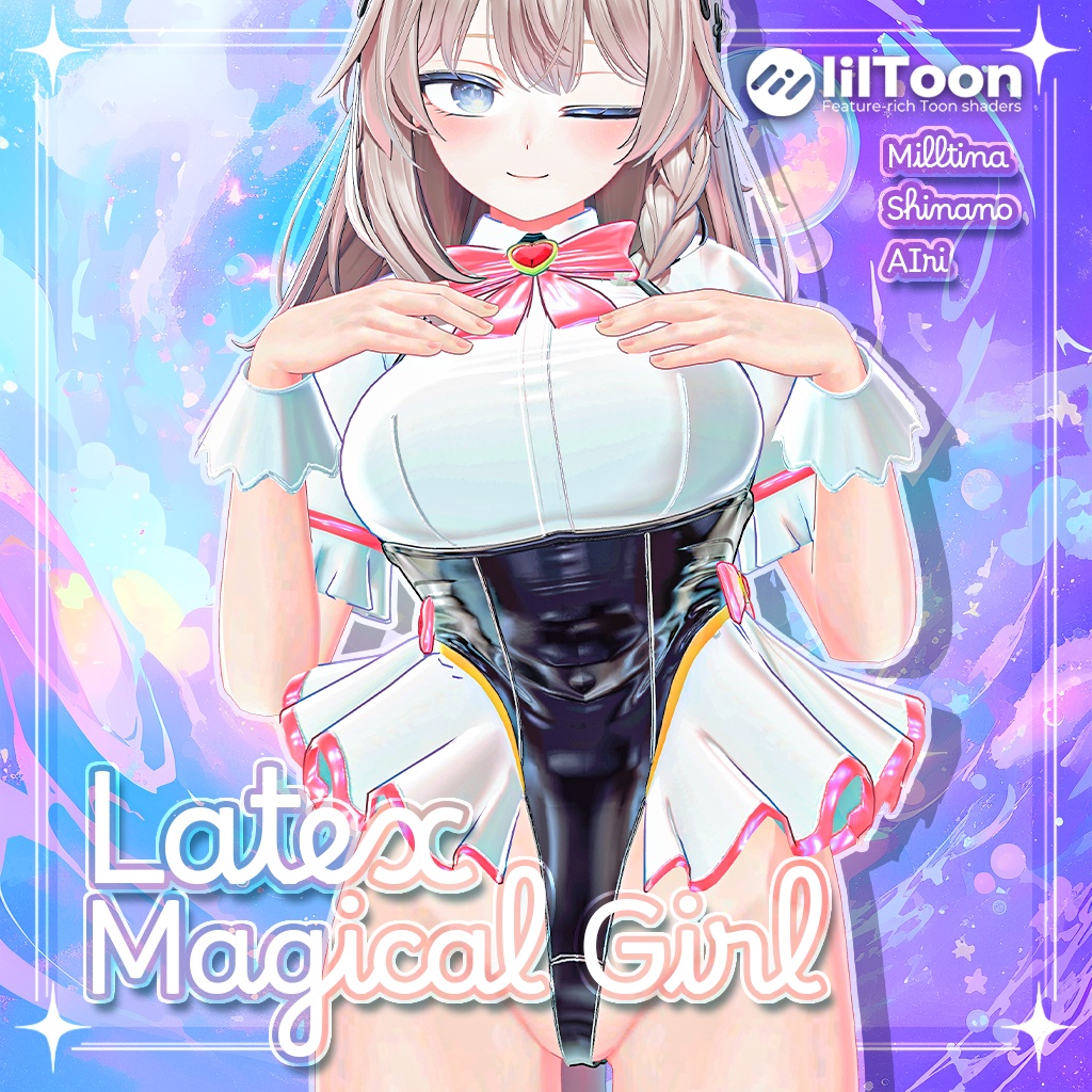 ✨ ON SALE!🎉💖Latex Magical girl💖 3体アバター対応