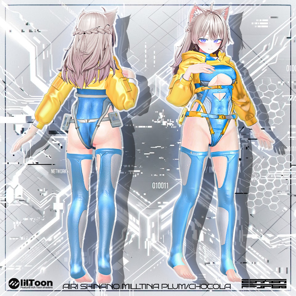 💌Sale💌💖✨GLITCHOUT✨💖【5アバター対応】