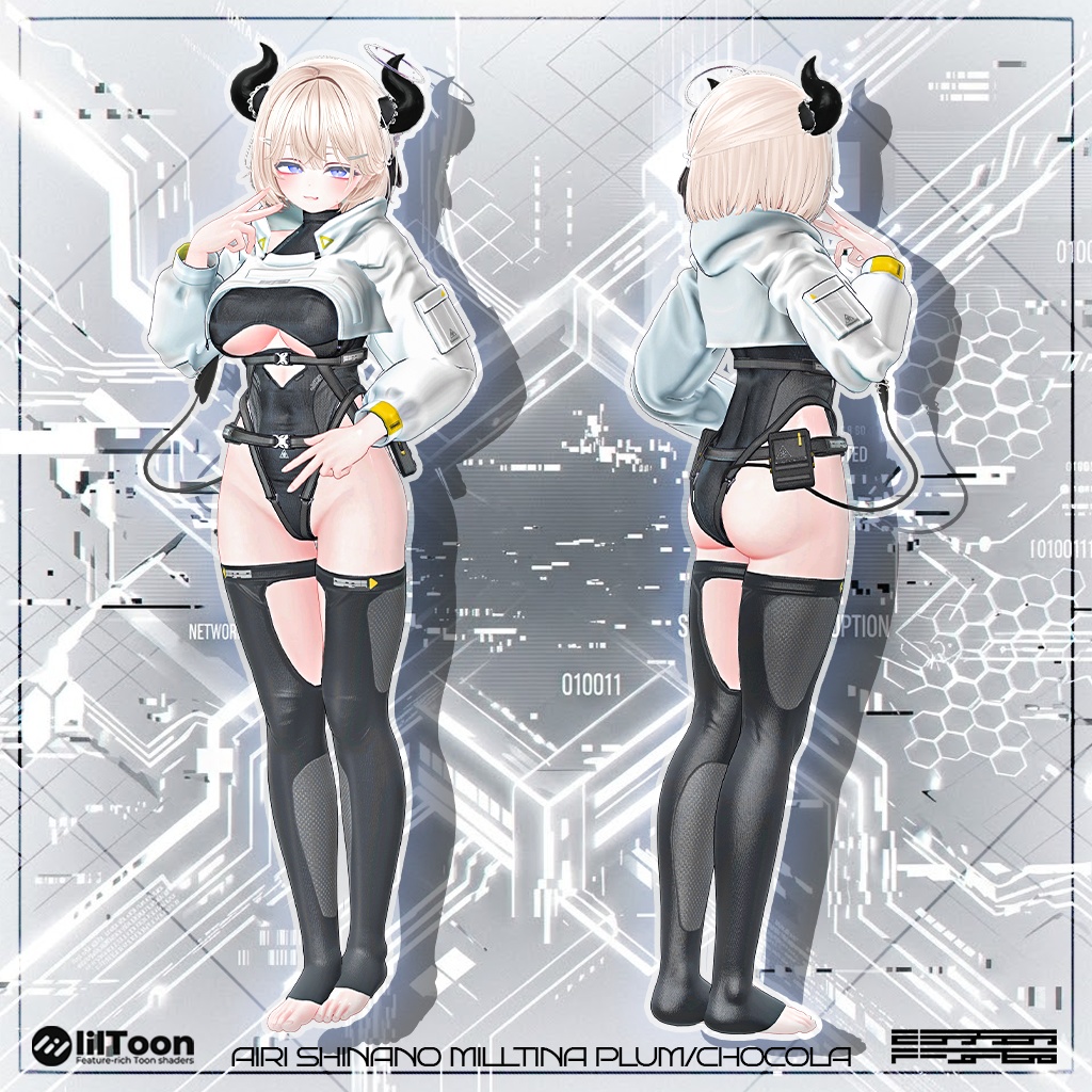 💌Sale💌💖✨GLITCHOUT✨💖【5アバター対応】