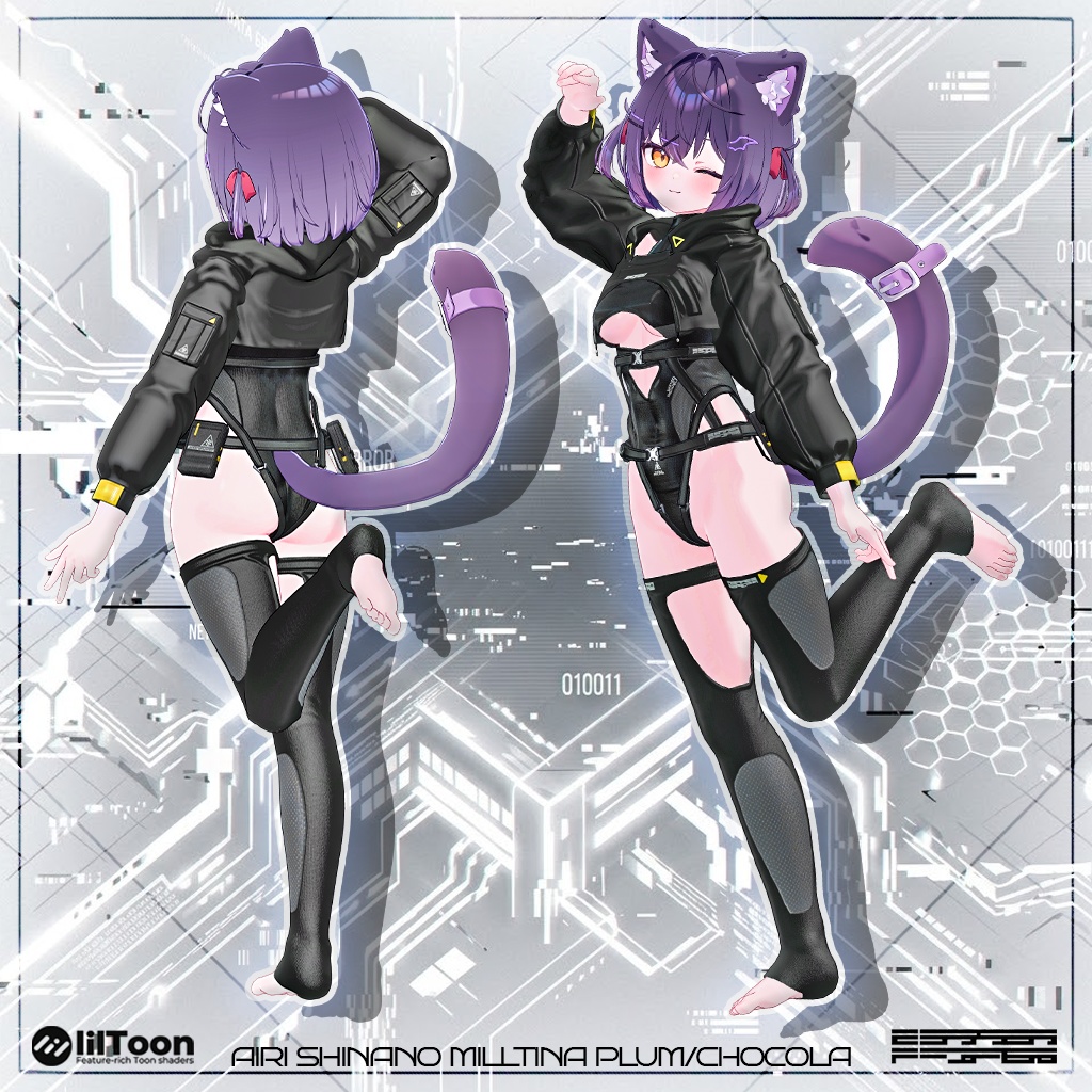 💌Sale💌💖✨GLITCHOUT✨💖【5アバター対応】