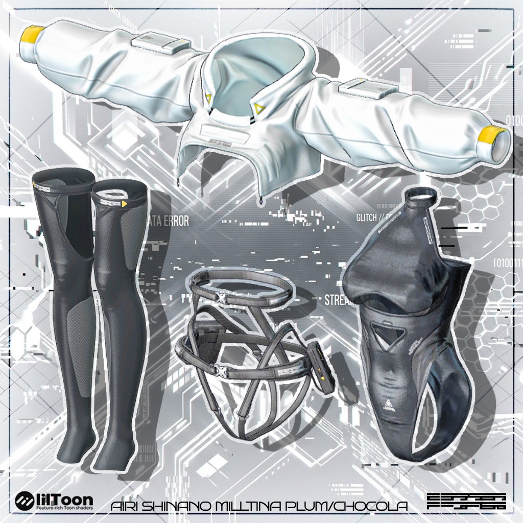 💌Sale💌💖✨GLITCHOUT✨💖【5アバター対応】