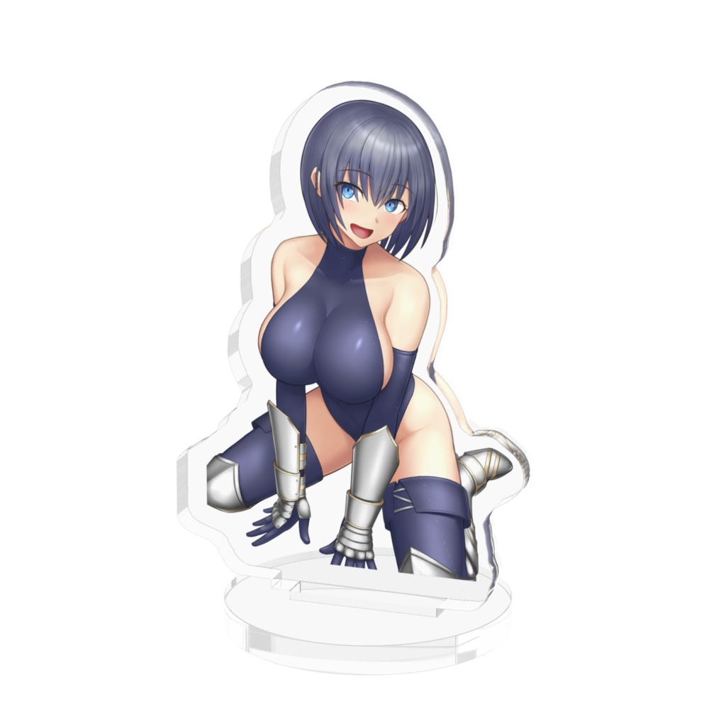 紫葵　アクリルフィギュア