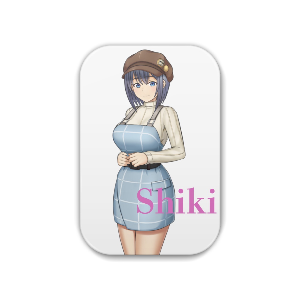 紫葵 新衣装缶バッチ