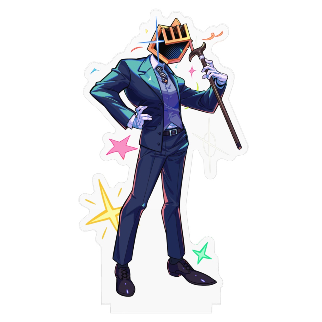 キョルヘルム イラスト アクリルスタンドフィギュア　