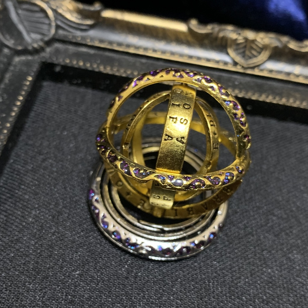 天球儀のペンダント ブラストパープル