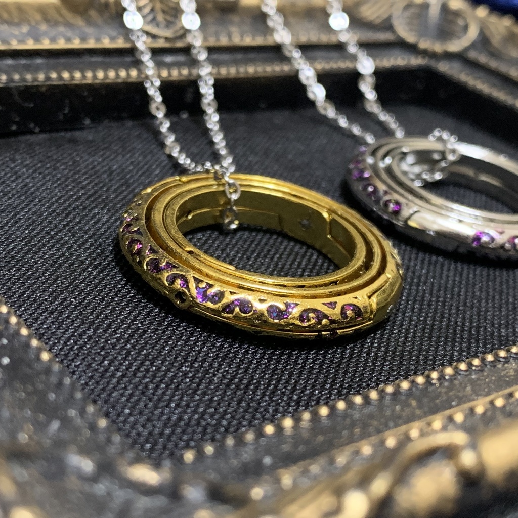 天球儀のペンダント ブラストパープル