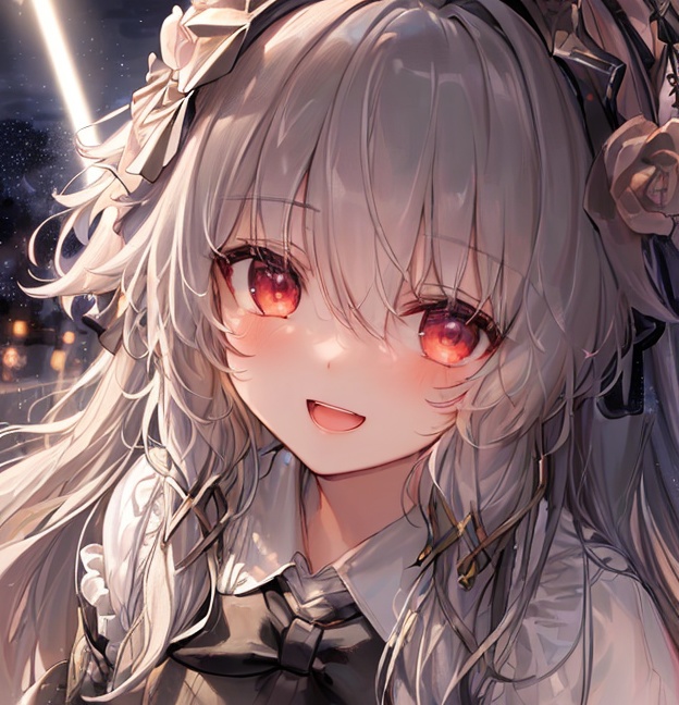 銀髪の少女