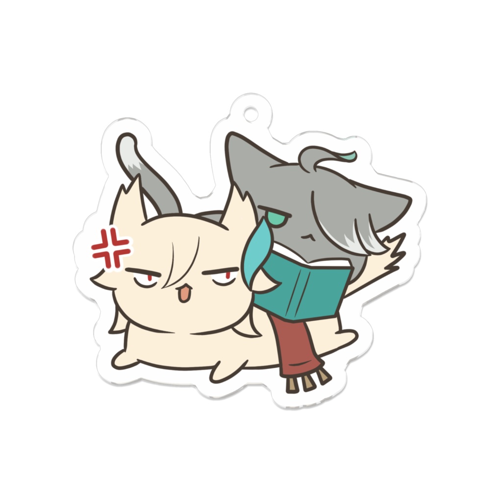 【原神】アルハイゼンとカーヴェ(ネコ)