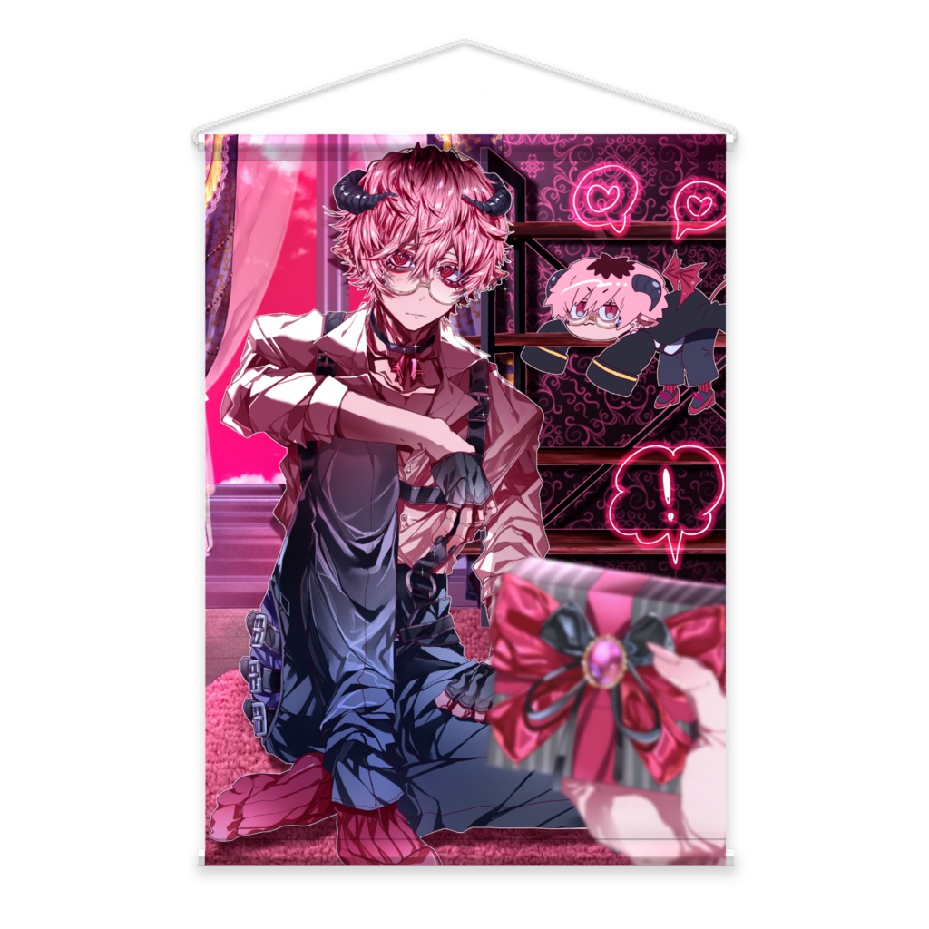 魔累のバレンタイン2025 「タペストリーver.」