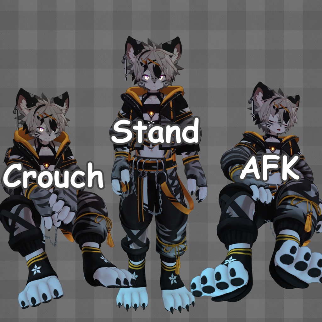 [無料あり] Tigria君お兄さん化Prefab