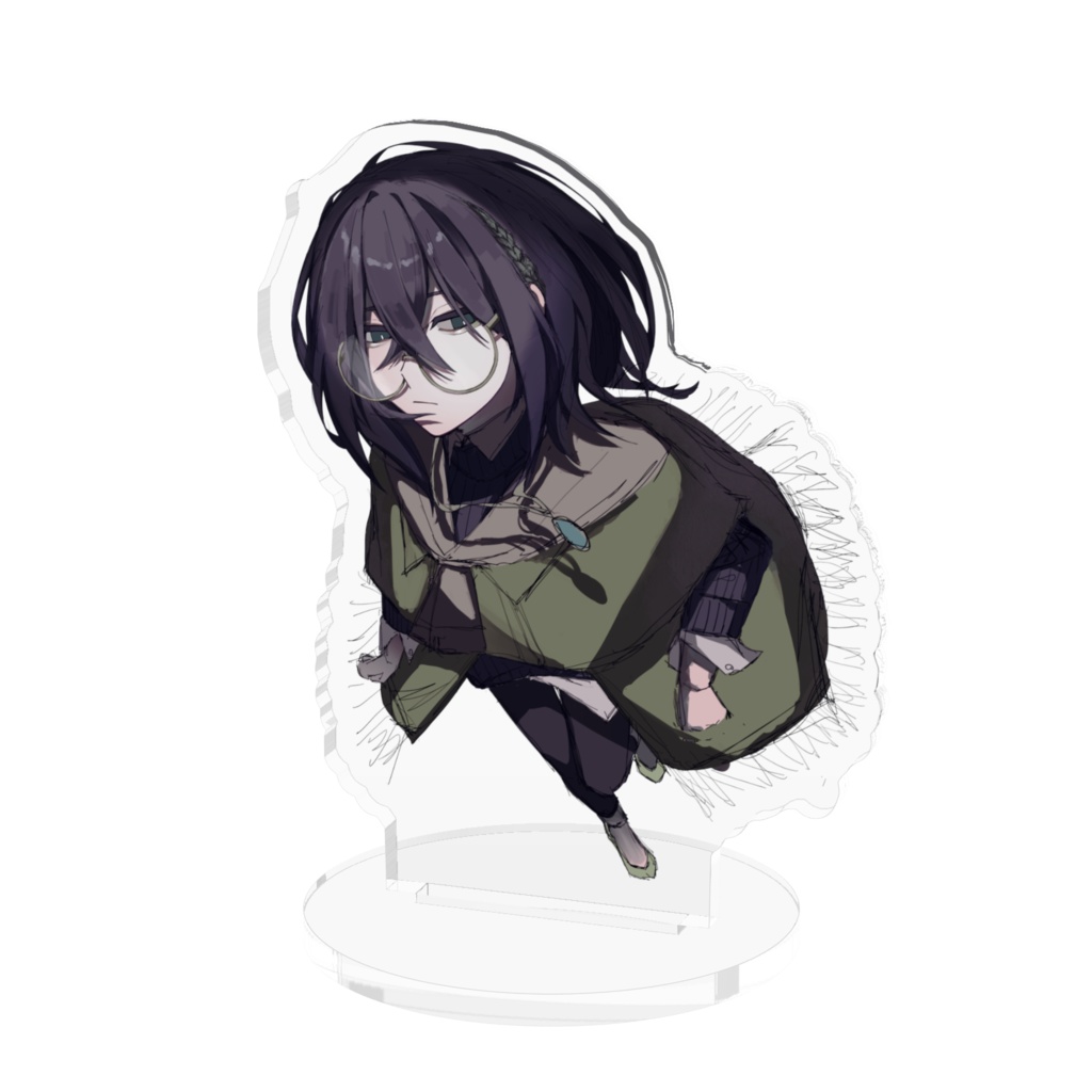 藍-アクリルスタンド