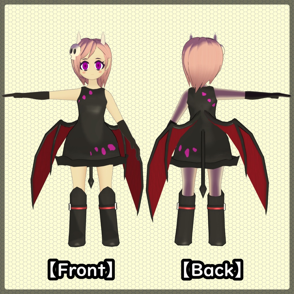 【VRC想定アバター】デビルちゃん