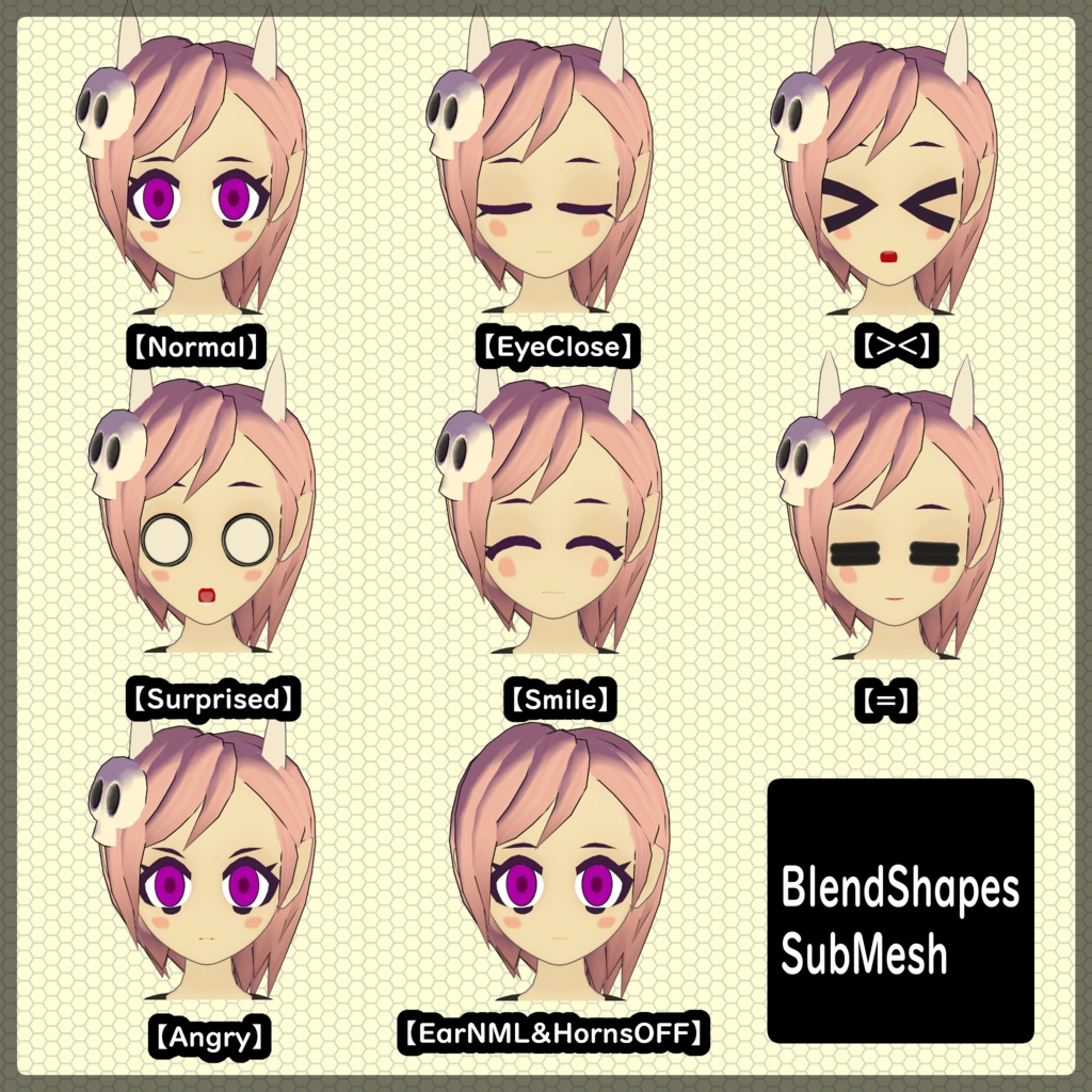 【VRC想定アバター】デビルちゃん