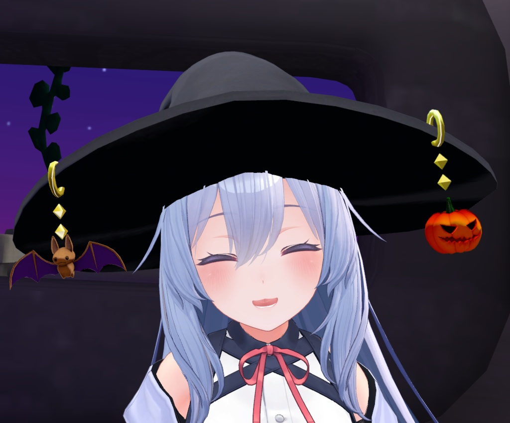 魔女っ娘セット(帽子・杖・バッグ・イヤリング等)