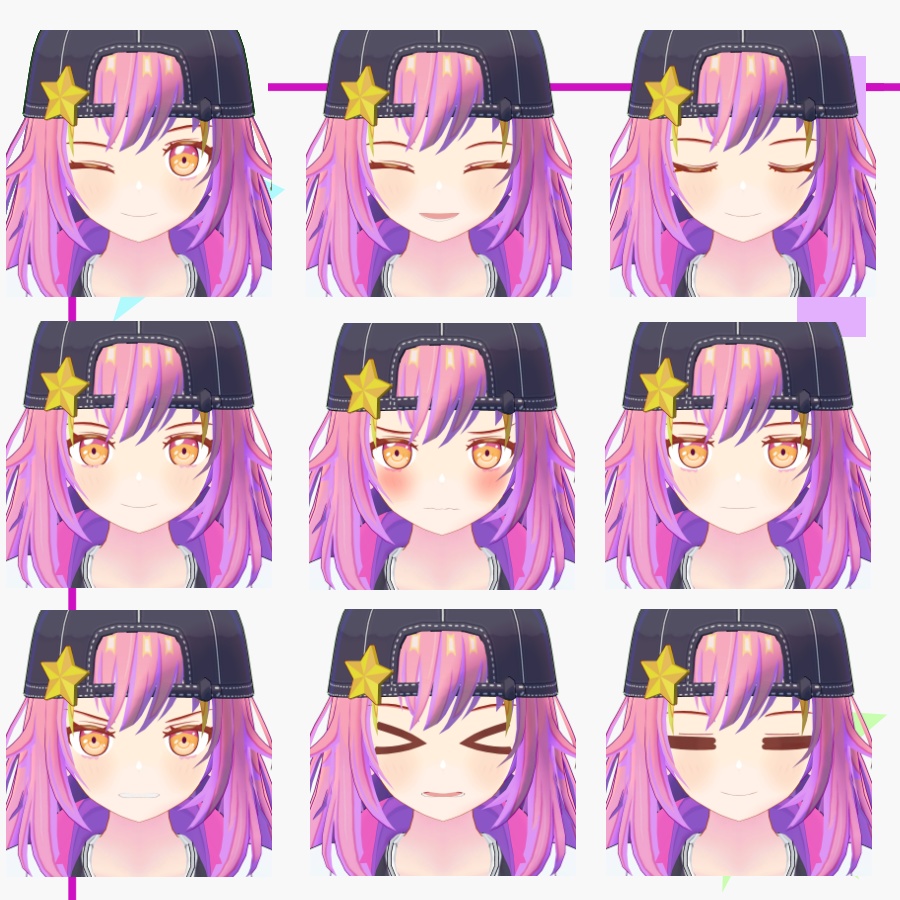 オリジナル3Dモデル「イツキ ITUKI」