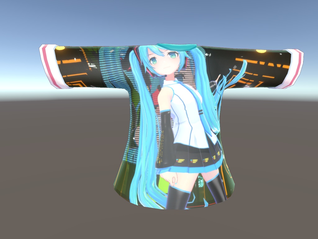 VRC想定 フルグラフィック対応 法被