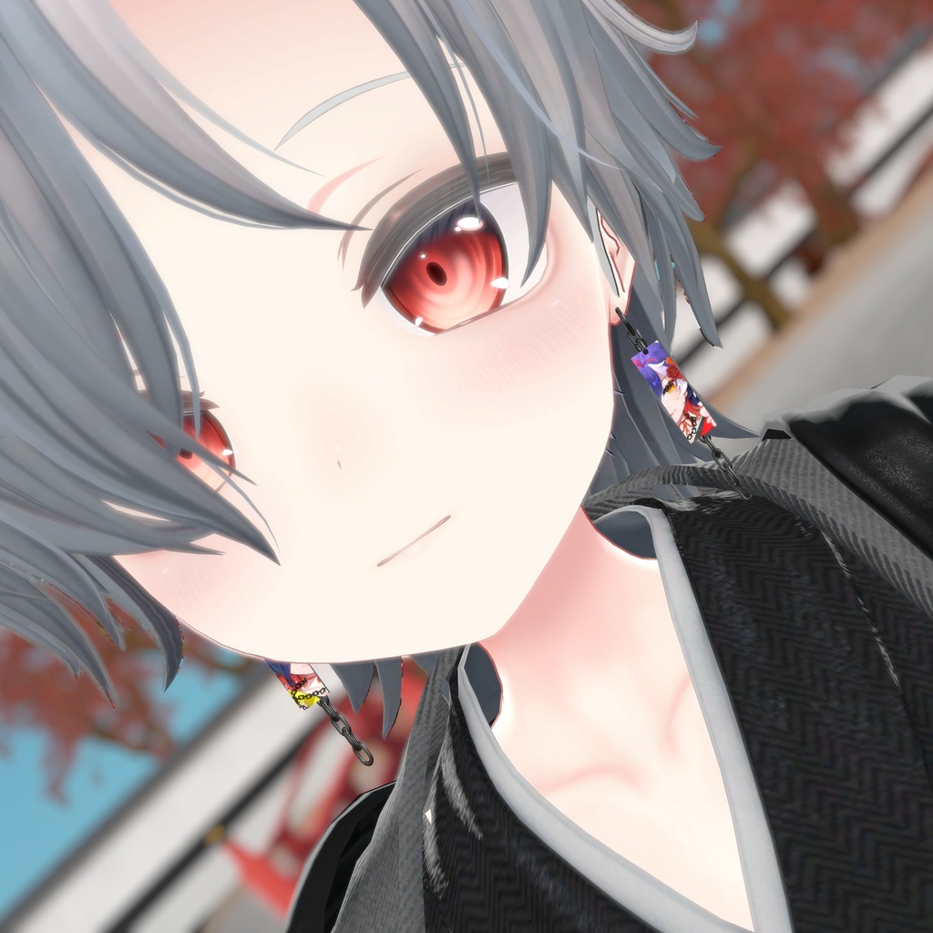 「1周年記念フォトコンテスト参加賞」鎖ピアス(イベント限定版)- ChainEarrings